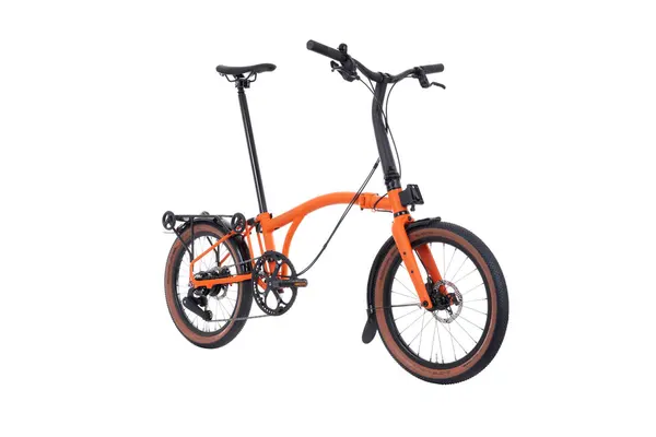 G-Line en Adventure Orange (vista 1) — foto oficial de Brompton