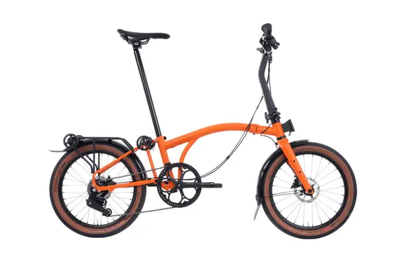G-Line en Adventure Orange (vista 2) — foto oficial de Brompton