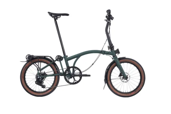 G-Line en Forest Green (vista 2) — foto oficial de Brompton