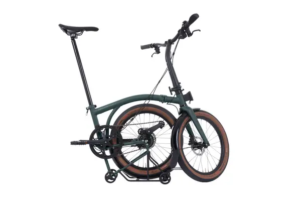 G-Line en Forest Green (vista 3) — foto oficial de Brompton
