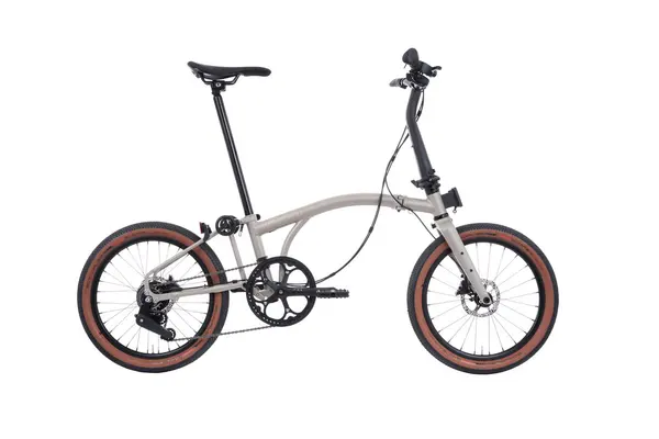 G-Line en Traildust White (vista 2) — foto oficial de Brompton