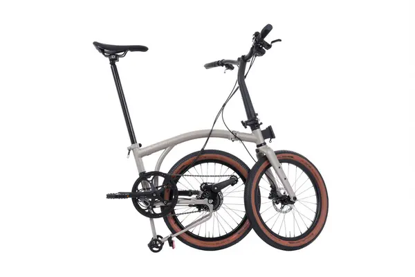 G-Line en Traildust White (vista 3) — foto oficial de Brompton